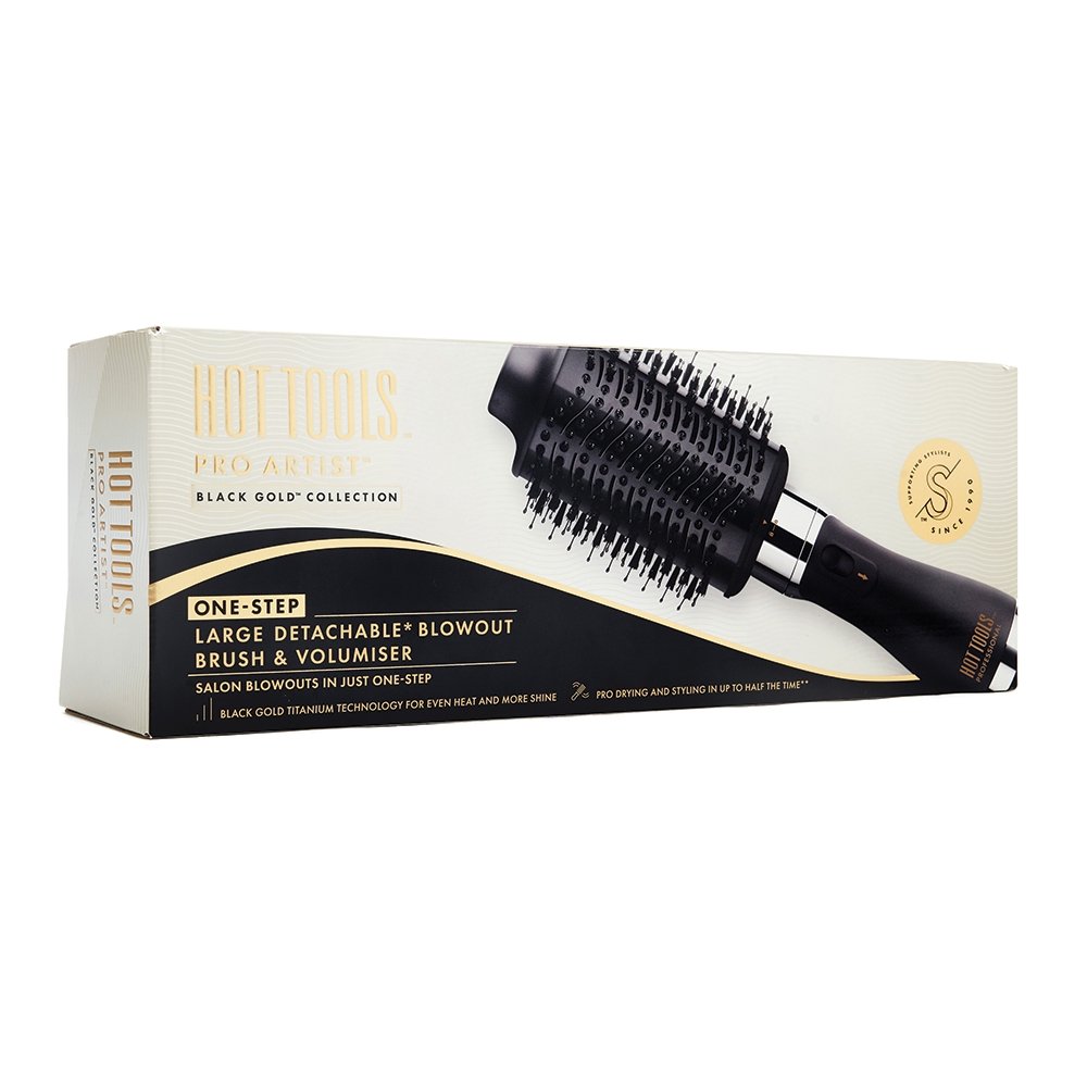 Hot tools Pro Artist detachable Blowout brush + xrtra popular attchmnt